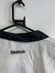 Black and White Reebok Windbreaker Men's XL