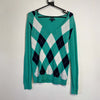 Turquoise Tommy Hilfiger Womens Knitwear Sweater Medium