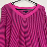 Pink Tommy Hilfiger Womens Knitwear Sweater Medium