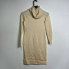 Beige Ralph Lauren Sport Long Knit Jumper Dress Sweater Womens Small