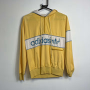 Vintage 80s Adidas Pullover Half Zip Jacket Small