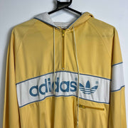 Vintage 80s Adidas Pullover Half Zip Jacket Small