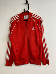 Red Adidas Track Jacket Men's Medium