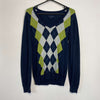 Navy Green Tommy Hilfiger Sweater Womens Medium