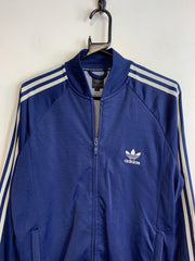 00s Navy Adidas Track Jacket Men's Medium