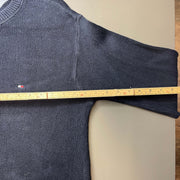 Navy Tommy Hilfiger Knit Jumper Sweater Medium