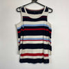 White Tommy Hilfiger Sweater Vest Womens Medium