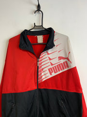 Black and Red Puma Track jacket Men's Large