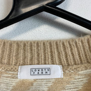 Beige Knitwear Sweater Women's Large