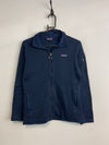 Navy Patagonia Fleece Jacket Women's Medium