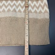 Beige Knitwear Sweater Women's Large