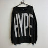 Black and White Hype Knit Sweater Men's XL