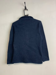 Navy Patagonia Fleece Jacket Women's Medium