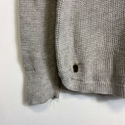 Grey Lauren Ralph Lauren Knit Jumper Sweater Small