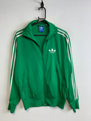 Green Adidas Track Jacket Men's XS