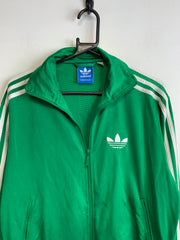 Green Adidas Track Jacket Men's XS