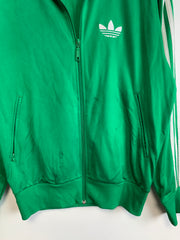 Green Adidas Track Jacket Men's XS