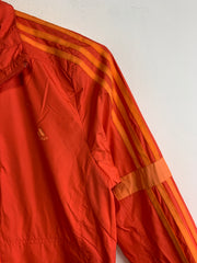 00s Orange Adidas Windbreaker Men's Medium