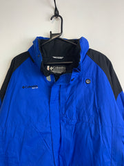 Blue Columbia Windbreaker Men's XXL