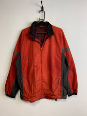 Vintage 90s Red and Black Nike WIndbreaker Men's Large