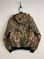 Reworked Camouflage Carhartt Jacket Men's Medium