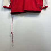 Vintage 90s Red Adidas Ajax Fleece Pullover 2XL