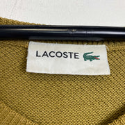 Brown Green Lacoste Sweater Jumper XL