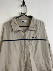 Grey Fila Windbreaker Men's Large