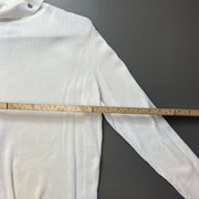White Lauren Ralph Lauren Knit Turtle Neck Sweater Jumper Womens Large