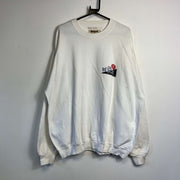 Vintage White Jerzees Sweatshirt 2XL