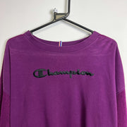 Purple Champion Sweatshirt Small