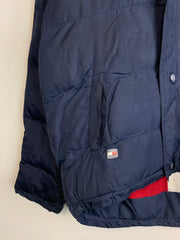 Navy Tommy Hilfiger Puffer Jacket Men's Large