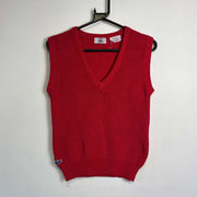 Vintage Izod Lacoste Knit Sweater Jumper Vest Small