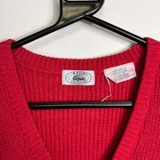 Vintage Izod Lacoste Knit Sweater Jumper Vest Small