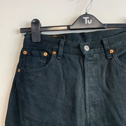 Black Levi's 501 Jeans W30