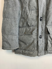 Grey Tommy Hilfiger Puffer Jacket Men's Small