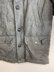 Grey Tommy Hilfiger Puffer Jacket Men's Small