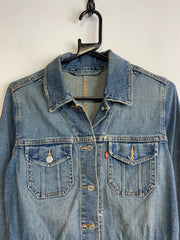 Blue Levi's Denim Jacket Women's Medium