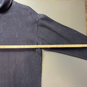 Navy Polo Ralph Lauren Turtleneck Knit Sweater Jumper Medium