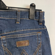 Navy Wrangler Jeans W38