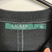 Grey Lauren Ralph Lauren Knit Sweater Jumper Womens Small