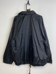 Vintage 90s Black Adidas Raincoat Men's XL