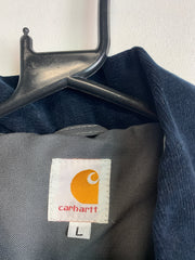 Reworked Grey Carhartt Jacket Men's Large