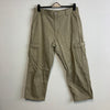 Khaki Wrangler Cargo Trousers W38