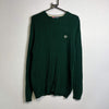 Green Chaps Ralph Lauren Cable Knit Sweater Jumper Small