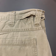 Khaki Wrangler Cargo Trousers W38