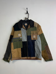 Reworked Multi-colour Carhartt Jacket Men's Large