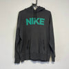 Grey Nike Pullover Hoodie y2k Large