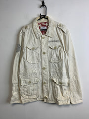 White Levi's Utility Jacket Women's XL