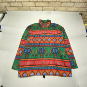 Multicolour Fleece Jacket Men's XXL